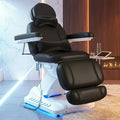 Advwin 4-Motor Electric Massage Table, Dual Control Full Electrical Facial Chair, Professional Beauty Spa Bed for Esthetician, Salon