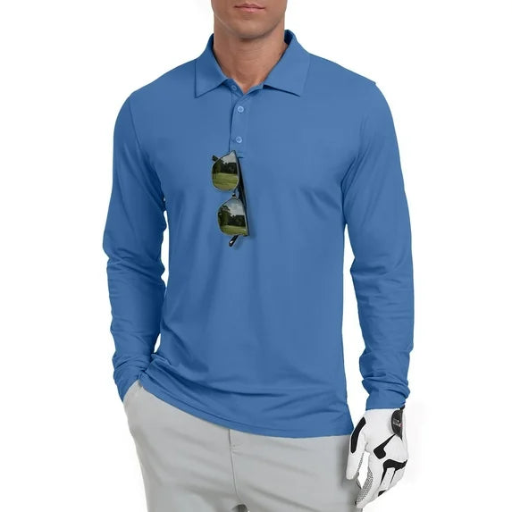 GIRUNS Men's Golf Polo Shirts